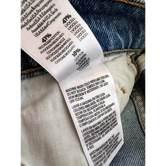 Mother Denim Snacks The Dinner Bell Crop Jeans All You Can Eat Size 26 NWT - Picture 8 of 9